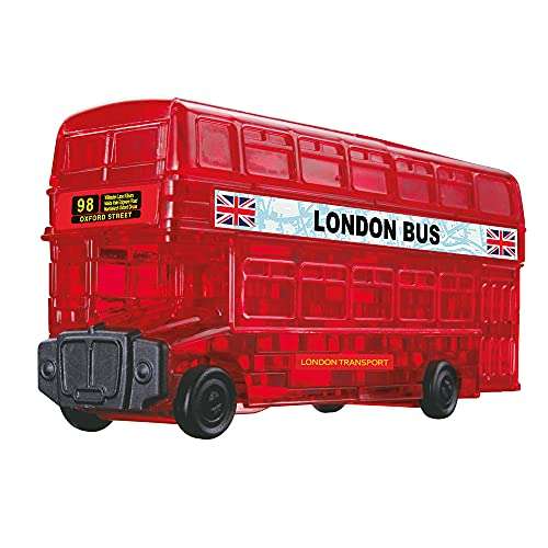 HCM 59156 "London Bus" Crystal Puzzle (38-Piece, Multi-Colour) £8.52 @ Amazon
