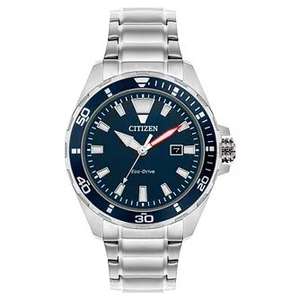 Citizen Eco-Drive Men's Stainless Steel Bracelet Watch £84.99 with code @ H Samuel