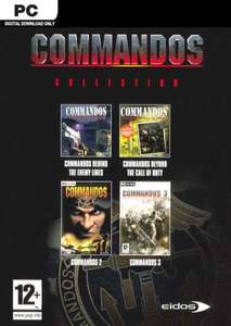 Commandos Collection 4 Games (Commandos 2 / 3 / Behind the enemy lines / Beyond the call of duty) for PC/Steam