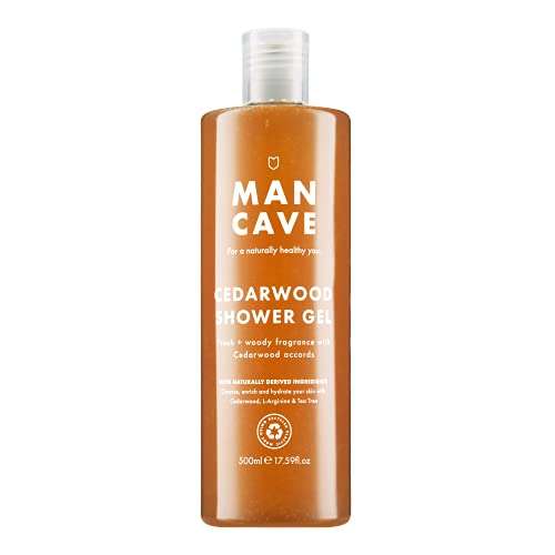 ManCave Cedarwood and others Shower Gel 500ml £6.66 @ Amazon