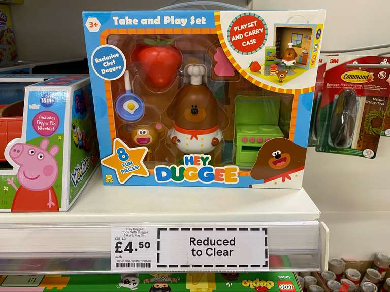 Hey Duggee Take and Play set £4.50 in store at Tesco St Helens