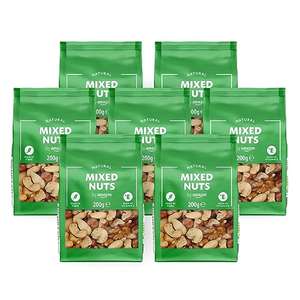 By Amazon Unsalted Mixed Nuts 7x200g