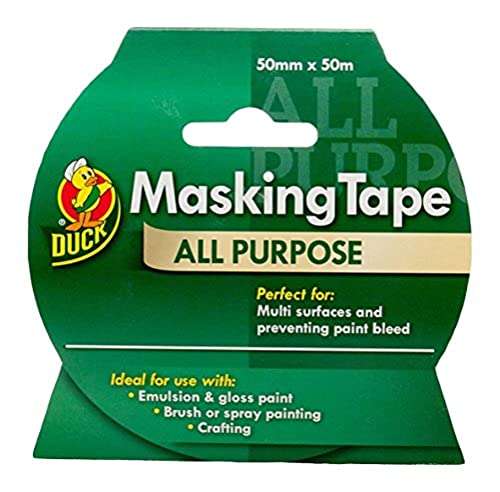 Duck Tape All Purpose Masking Tape 50mm x 50m