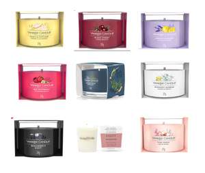 Extra 10% off Home Frangrance, Yankee Candle Votive Candle 37g From £2.83 Free Click and collect on £15 Spend