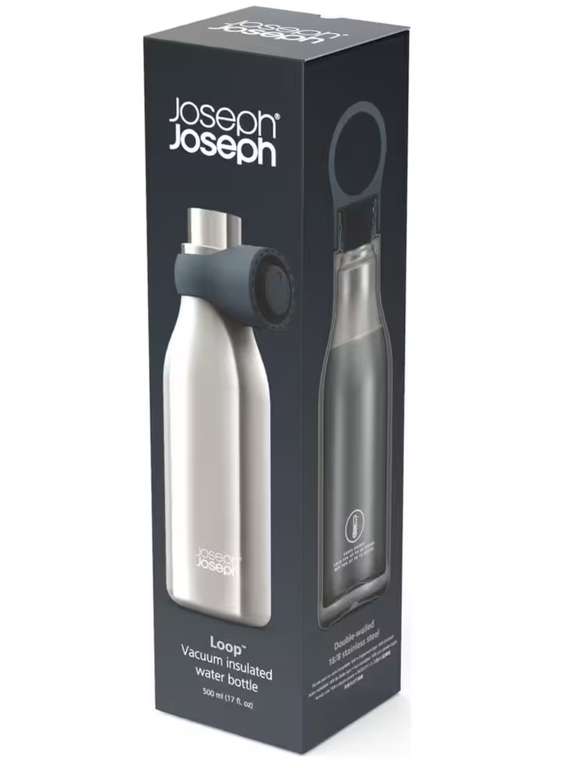 Joseph Joseph Loop Water Bottle - Stainless Steel free C&C