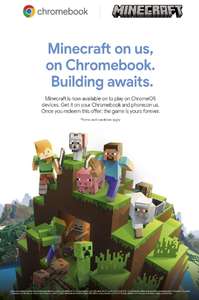 Get Minecraft Game Download Free With Selected Chromebooks From £169