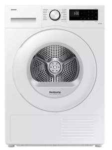 Samsung DV90CGC0A0TEEU 9kg, Heat Pump Tumble Dryer, A++ Rated in White, Free Installation and/or Disposal 5 year Guarantee