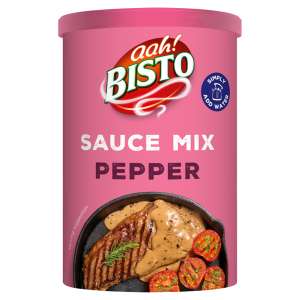 Bisto Deliciously Creamy Pepper Sauce Mix, 185 g Drum (3x185g tubs)