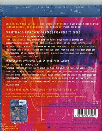 The Cure: Curaetion 25th Anniversary Blu Ray £14.99 at Checkout
