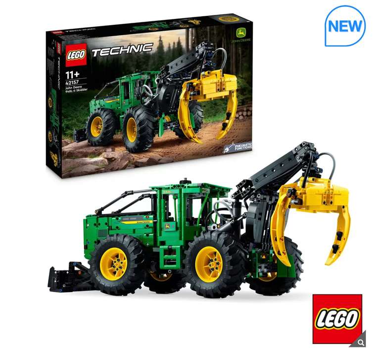 LEGO Technic John Deere Skidder - Model 42157 - £149.98 @ Costco