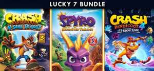 The Lucky 7 Bundle (Spyro Reignited Trilogy, Crash Bandicoot N. Sane Trilogy and Crash Bandicoot 4: It's About Time) £33.38 @ Steam