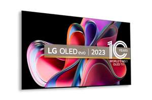 LG OLED65G36LA 65 inch OLED Evo 4K Ultra HD HDR Smart TV Freeview Play Freesat (Edinburgh)