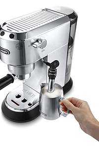 De'Longhi Dedica, Espresso Machine, Coffee and Cappuccino Maker, EC685M, Silver (Used - Acceptable) £68.66 @ Amazon Warehouse
