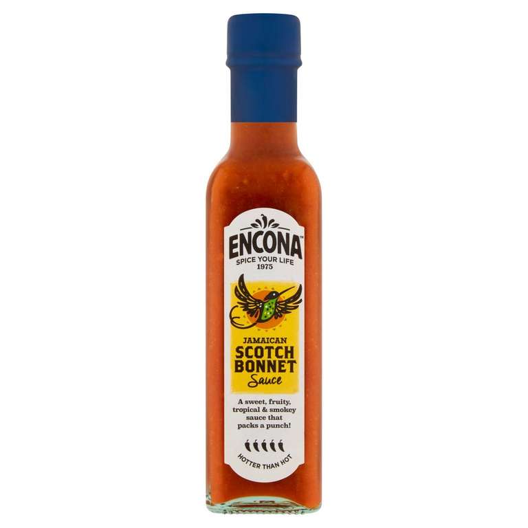 Encona 220ml Scotch Bonnet Pepper Extra Hot Sauce - Clubcard price