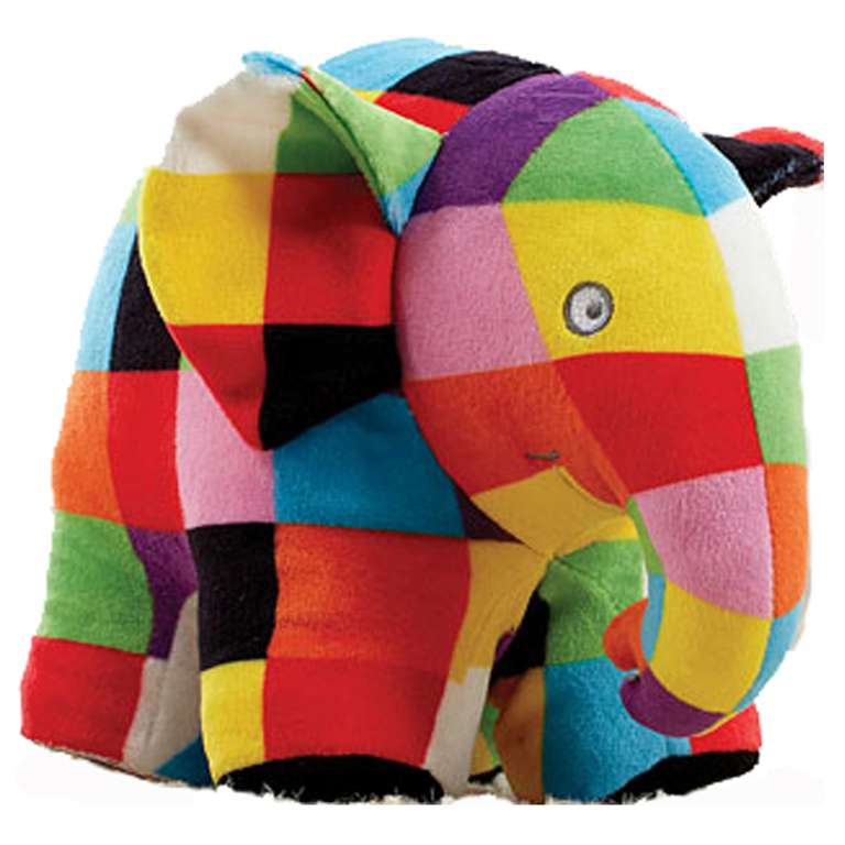 Elmer Plush Soft Toy - £12 (free collection) @ The Works