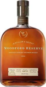 Woodford Reserve Bourbon Whiskey 70cl - Free C&C