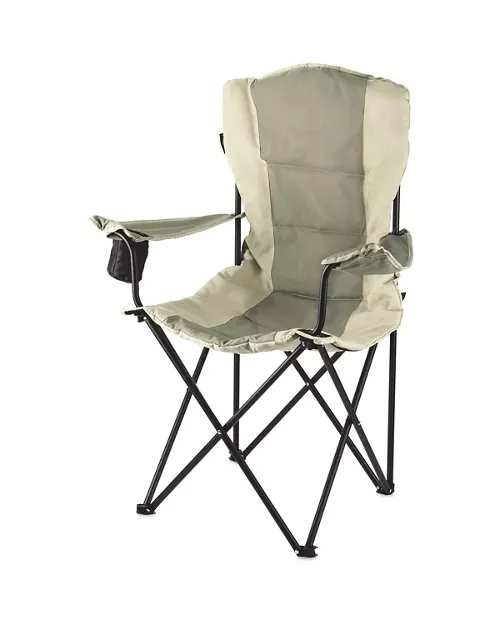 Adventuridge Padded Camping Chair - Grey, Blue or Green