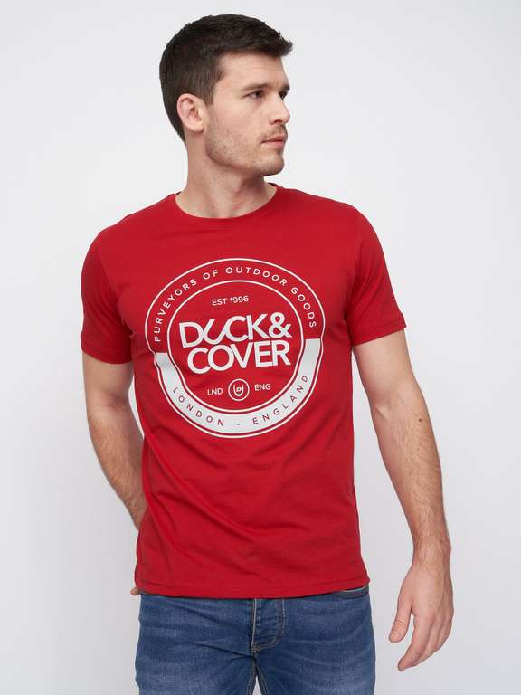 5 Pack Cotton T-Shirts £21. (£4.20 each ) plus Delivery £2.99 Free on £50 Spend @ Duck and Cover