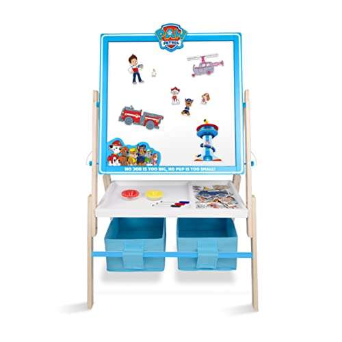 Paw Patrol 128C Wooden Easel, including a chalkboard and a magnetic board, Age 3+ Years, (low stock) £30 @ Amazon