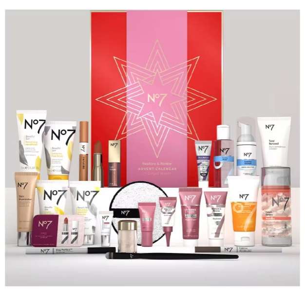 No7 25 Days of Beauty Advent Calendar 3 to choose from Possible 10% off with code or Advantage Card offer + Free Gift & Free Delivery