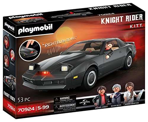 Playmobil 70924 Knight Rider - KI.T.T Collectable TV model cars. Suitable for all ages £34.50 @ Amazon