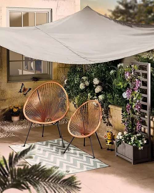 Patio Furniture Belavi Rocking Chair Rocking Chair Oyster Chair Aldi The Belavi Stacking Rocker Is Coming Back  To Aldi Aldi Reviewer main image 0