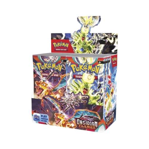 Pokemon Scarlet & Violet Obsidian Flames: Booster Box (36 Packs)