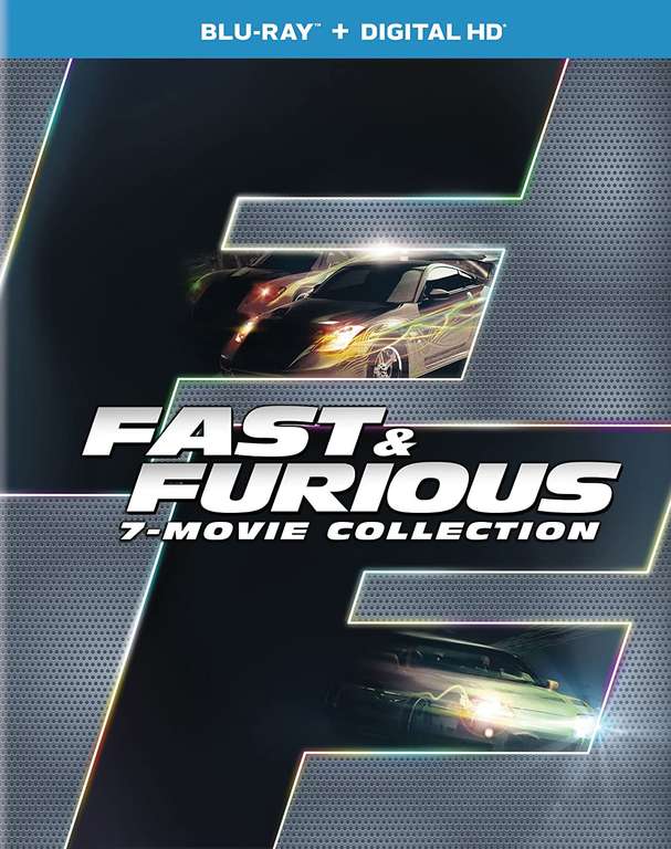 Fast & Furious 7-movie Collection Blu-ray (used) £6.92 delivered with code @ Music Magpie