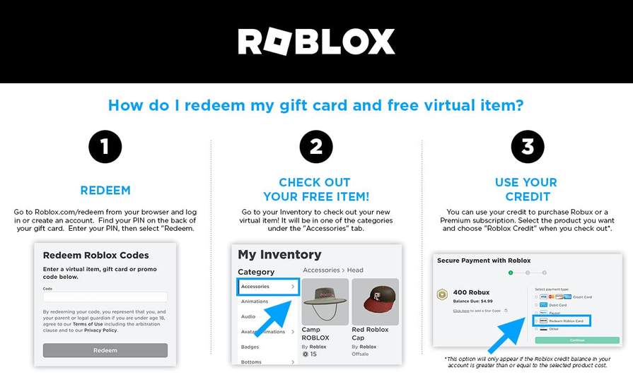 Roblox Physical Gift Card [Includes Free Virtual Item] - UK Redemption Only  - Delivery by post