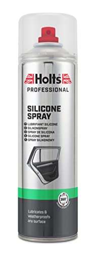 Holts Professional Silicone Spray Lubricant, Lubricates and Protects Rubber, Plastic, Metal and Wood - £4.66 @ Amazon