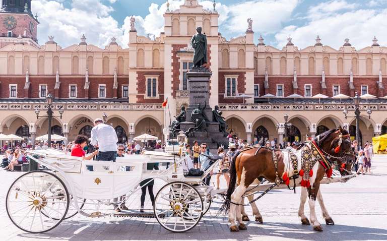 Return flight from London Luton to Krakow, Poland between 27-30th of September from £25.98 pp @ WizzAir