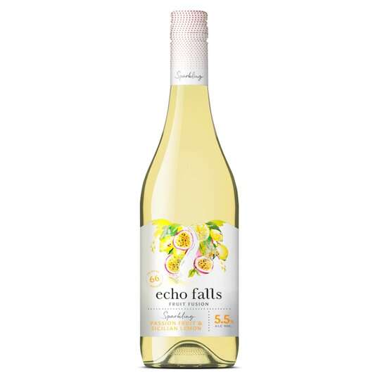 Echo Falls Sparkling Passion Fruit & Sicilian Lemon 750Ml £4.68 @ Tesco