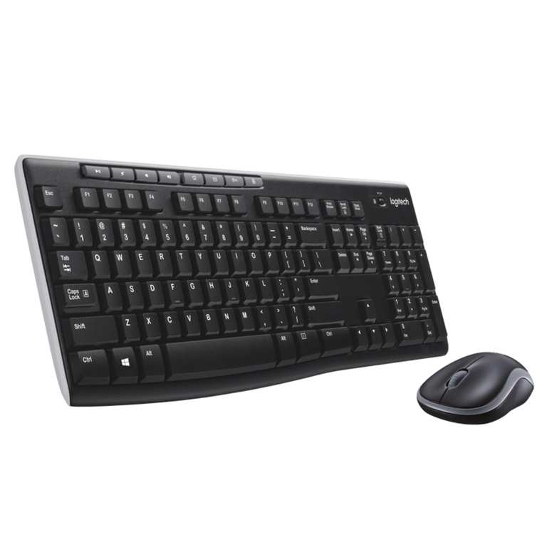 Logitech MK270 Wireless Keyboard and Mouse Combo for Windows 2.4 GHz Wireless