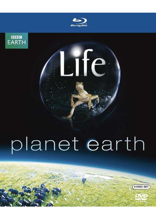 Planet Earth & Life Box Set Blu-ray (used) W/code