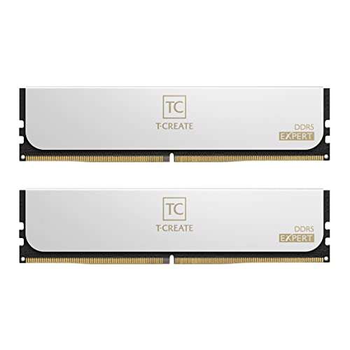 TEAMGROUP T-Create Expert Overclocking 10L DDR5 32GB Kit (2 x 16GB) 6000MHz CL30 - CTCED532G6000HC30DC01 - Amazon US