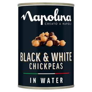 Napolina black & white chickpeas 400g *39p each or 3 for £1* in Nottingham