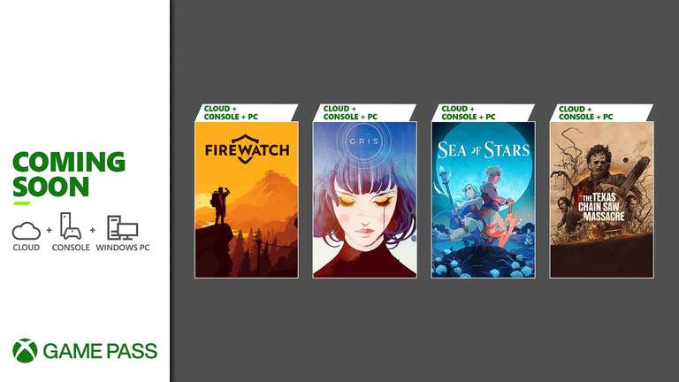 Xbox Game Pass Additions - Sea of Stars, The Texas Chain Saw Massacre, Gris, and Firewatch