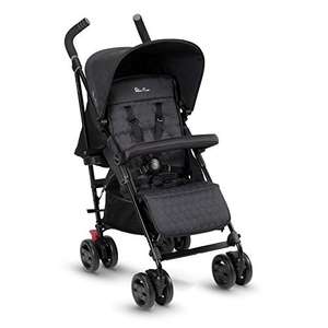 Silver Cross Pop stroller, compact and lightweight fully reclining baby to toddler pushchair - Black £151.99 at Amazon
