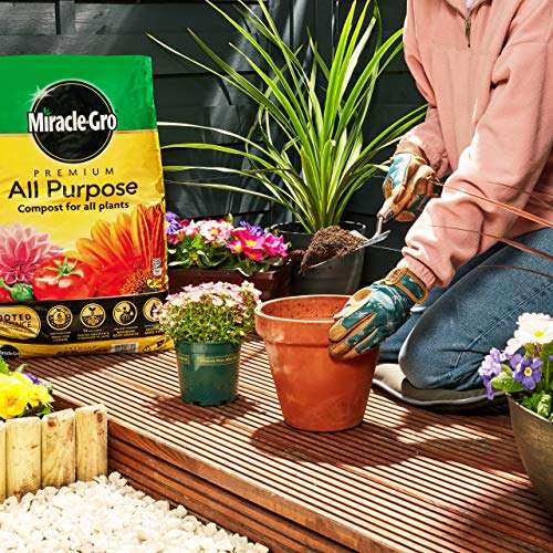 Miracle-Gro All Purpose Compost, 40 Litre for £5 or £4.75 Subscribe & Save @ Amazon