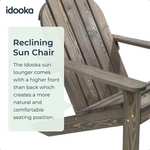 Wooden Adirondack Chair - £59.49 Delivered with Code @ eBay / idoodirect