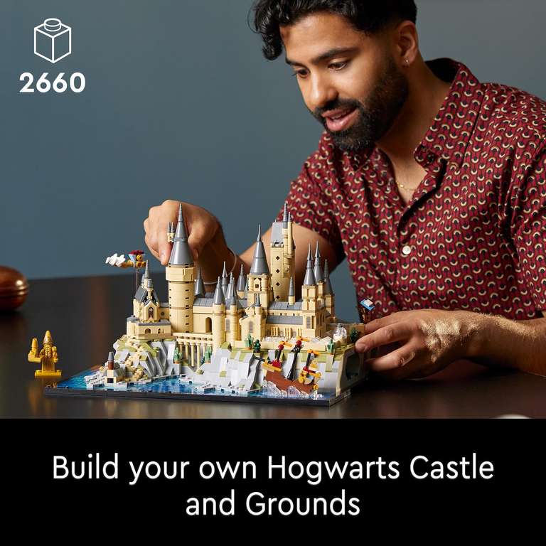LEGO 76419 Harry Potter Hogwarts Castle and Grounds W/voucher