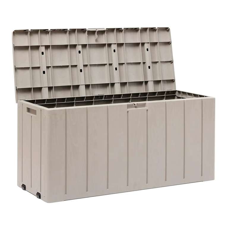 Toomax Bravo Garden Storage Box 270L - Warm Grey £35 + £6 delivery @ Homebase