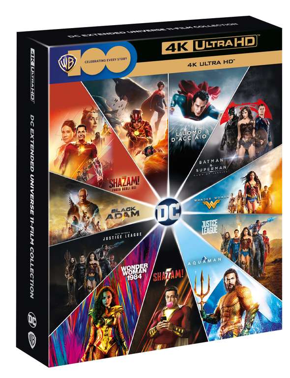 DC Extended Universe 11-Film Collection (4K Ultra HD)