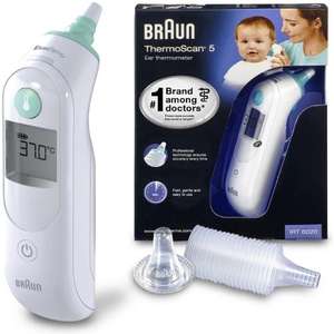 Braun IRT6020 ThermoScan 5 Ear Thermometer for £29.99 delivered using code @ MyMemory