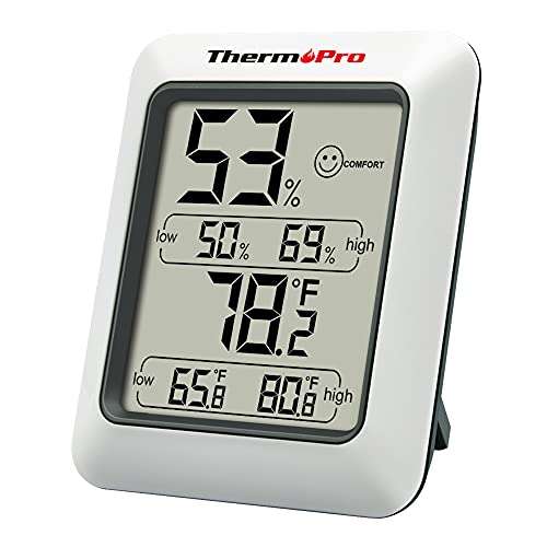 ThermoPro TP50 Digital Thermo-Hygrometer Indoor Room Thermometer with Recording £8.49 @ Sold by My iTronics & Fulfilled by Amazon