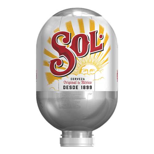 Blade Beer Machine Kegs - 15% off selected 8ltr Keg e.g. SOL - 8L BLADE Keg £37.83 delivered at Beerwulf (UK The Sub)