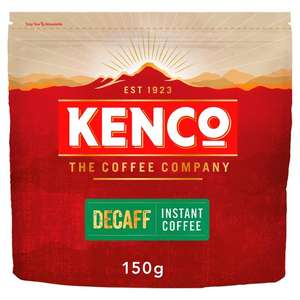 Kenco refill pouches (Decaff, Rich Roast & Smooth) £4 Clubcard price @ Tesco.