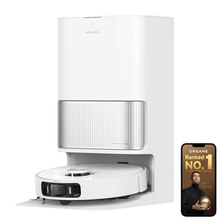 dreame L40 Ultra AE Robot Vacuum and Mop, TriCut Brush, 19,000Pa Suction Diverse Brush Selection, MopExtend Technology (L40s Pro Ultra £399)