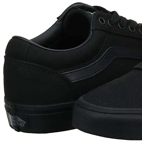 Vans Unisex Ward Sneaker, Black