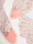 Pink & White Knitted Hat, Scarf & Gloves - 1-2 years £3.60 Free click & collect @ Argos